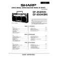 SHARP GF600H Service Manual