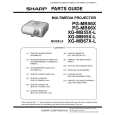 SHARP PG-MB56X Parts Catalog