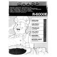 SHARP R6000E Owners Manual