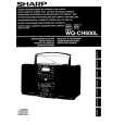 SHARP WQ-CH600L Owners Manual