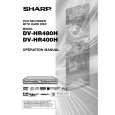SHARP DVHR400 Owners Manual