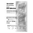 SHARP DVSR45U Owners Manual