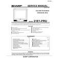 SHARP 21E1FRU Service Manual