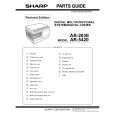SHARP AR-5420 Parts Catalog