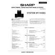 SHARP SYSTEMW11H Service Manual