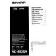 SHARP VC-693SH Owners Manual
