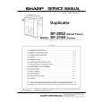 SHARP SF2052 Service Manual