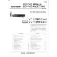 SHARP VCH865G/S Service Manual