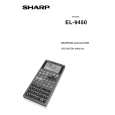 SHARP EL9450 Owners Manual