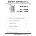 SHARP LL-T1820-H Service Manual