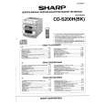 SHARP CDS200H Service Manual