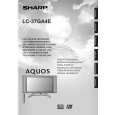 SHARP LC37GA4E Owners Manual