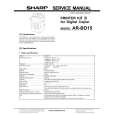 SHARP AR-BD15 Service Manual