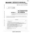 SHARP VC-7030 Service Manual