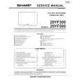 SHARP 29YF300 Service Manual