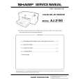 SHARP AJ2100 Service Manual