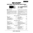 SHARP RT111H/S/BK Service Manual
