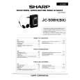 SHARP JC508H/BK Service Manual