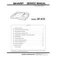 SHARP SF-A15 Service Manual