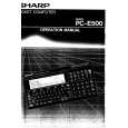 SHARP PCE500 Owners Manual