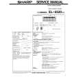 SHARP EL 6520 Service Manual