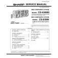 SHARP CDES900 Service Manual