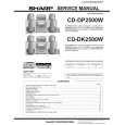 SHARP CD-DP2500W Service Manual