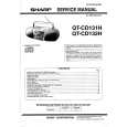 SHARP QTCD132H Service Manual