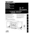 SHARP CDC407H Owners Manual