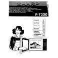 SHARP R7200 Owners Manual