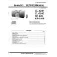 SHARP XL520H/E Service Manual