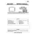 SHARP 25FX5 Service Manual
