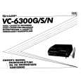 SHARP VC6300G/S/N Owners Manual