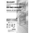 SHARP DVNC100SR Owners Manual