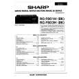 SHARP RGF803H Service Manual