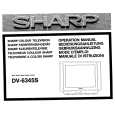 SHARP DV6345S Owners Manual