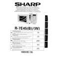 SHARP R7E45 Owners Manual