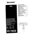 SHARP VC-785S Owners Manual