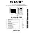 SHARP R4G56 Owners Manual