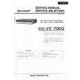 SHARP VC700G Service Manual