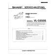 SHARP VLC650S Service Manual
