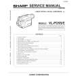 SHARP VL-PD5E Parts Catalog