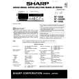 SHARP RT-110 Service Manual