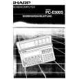 SHARP PCE500S Owners Manual