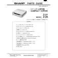 SHARP Z-21 Parts Catalog
