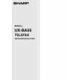 SHARP UX-BA55 Owners Manual