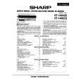 SHARP RT110H/S/E Service Manual