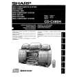 SHARP CDC480H Owners Manual