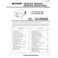 SHARP XVZW60E Service Manual