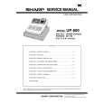SHARP UP-600USM Service Manual